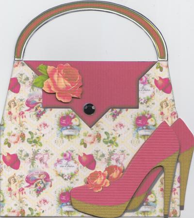 Hearts & Flowers Handbag & Heels - Kit by Susan Cummings