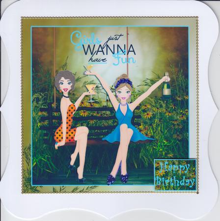 Girls Just Wanna Have Fun #1 by Susan Cummings