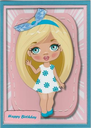 Little Miss Glamour Girl  by Susan Cummings