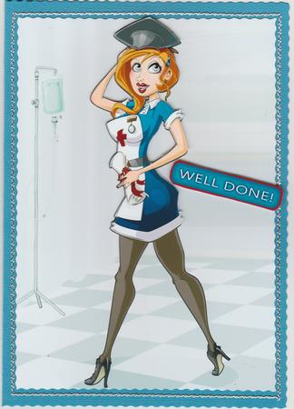Graduation Nurse by Susan Cummings