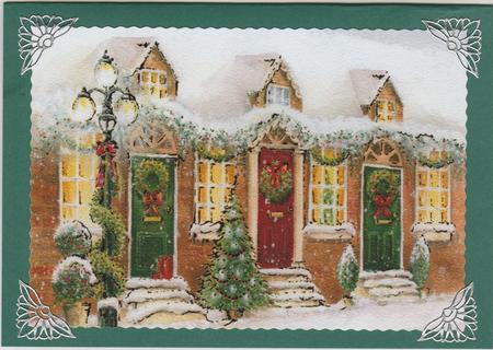Christmas Scene 2 by Susan Cummings