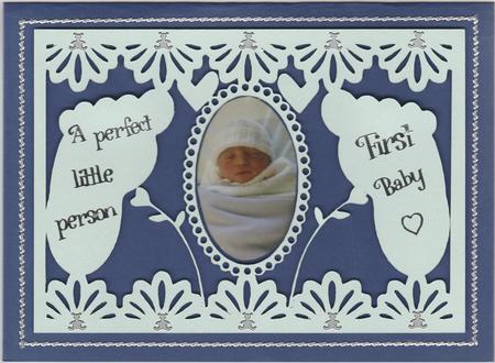 Paper Magic Frames Babys Feet by Susan Cummings