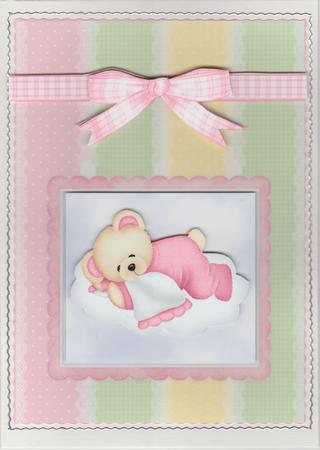 Sleepy Bear for Baby Girl by Susan Cummings