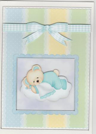 Sleepy Bear for Baby Boy by Susan Cummings