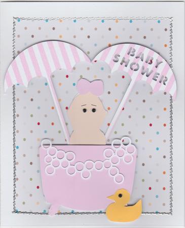 Baby Shower/birth And Birthday Mix N Match Card multi formats by Susan Cummings