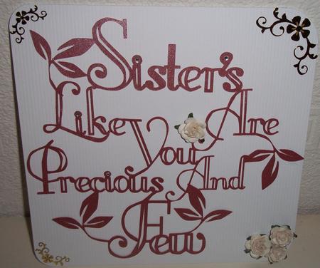 Paper Magic Frame Sisters by Susan Cummings