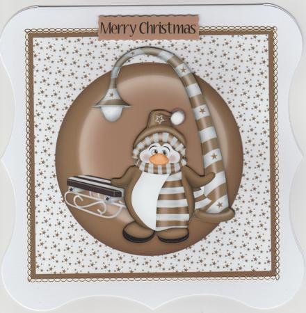 Christmas Penguin by Susan Cummings
