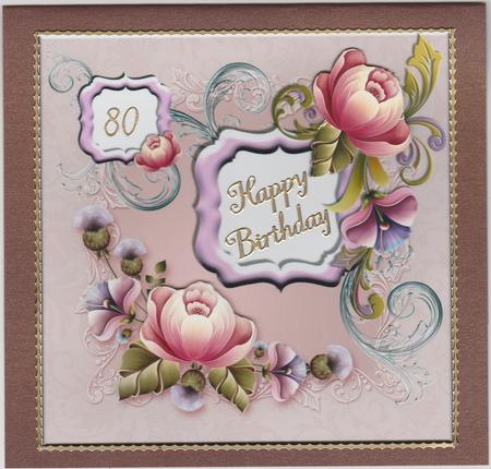 Add Your Own Greeting - Beautiful Blooms by Susan Cummings