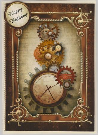 Male Steampunk - Cog Tower by Susan Cummings