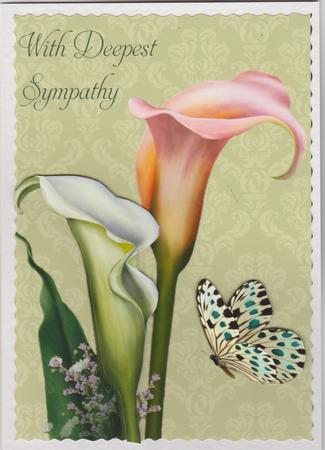 Sympathy Lilies by Susan Cummings