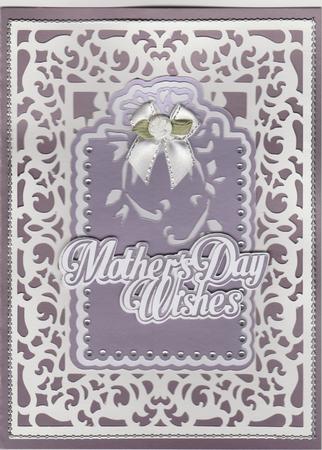 Mothers Day Wishes Tag Card Only by Susan Cummings
