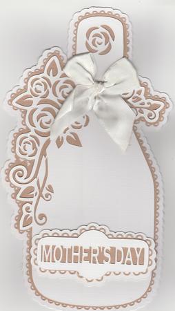 Mother's Day Bottle Card by Susan Cummings