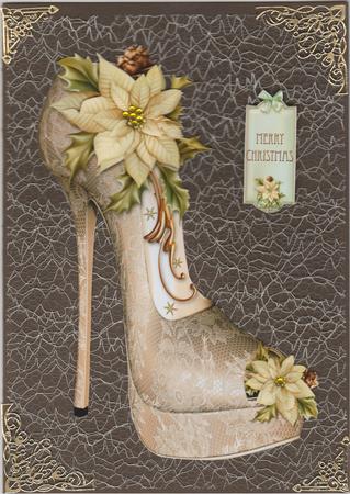 The Eccentric Golden Christmas Shoe by Susan Cummings