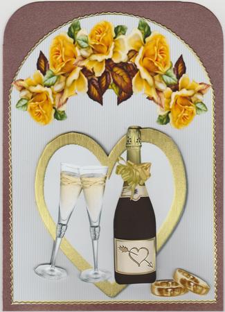 The Golden Wedding Anniversary Arch by Susan Cummings