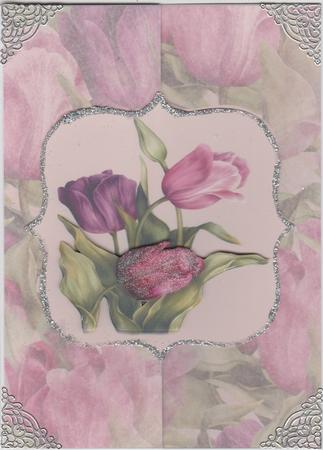 Tulip Foldback Birtday Kit by Susan Cummings