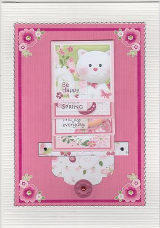 Happy Spring Waterfall Card Mini Kit by Susan Cummings