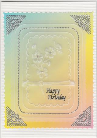 Dainty Flower Spray - Freestyle by Susan Cummings