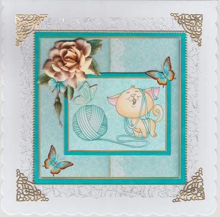 The Playful Kitten Mini Kit by Susan Cummings