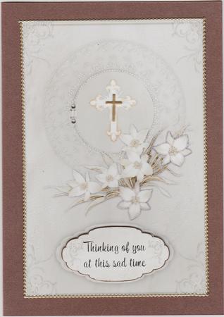 Sincere Sympathy Card by Susan Cummings