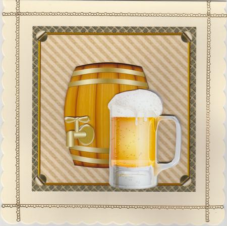 Barrel of Beer by Susan Cummings