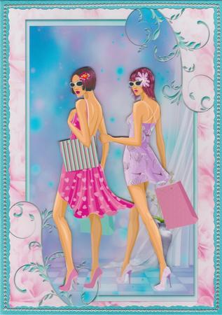 Fashionista! Best Friends Go Shopping Light Skin by Susan Cummings