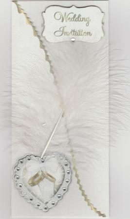 Ring Pillow Wedding Invitation Kit by Susan Cummings