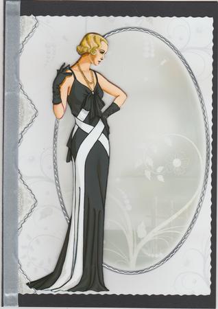 Reflection of Elegance Decoupage by Susan Cummings