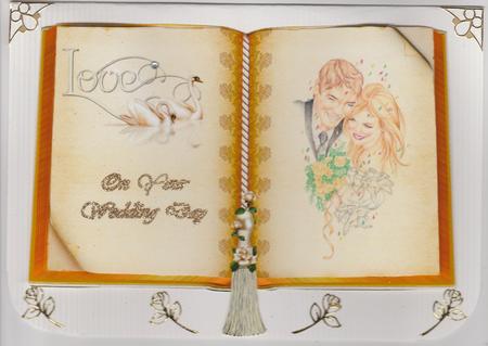 The Happy Couple Wedding Book by Susan Cummings