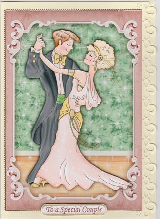 Strictly Come Dancing Topper & Decoupage Part 1 by Susan Cummings