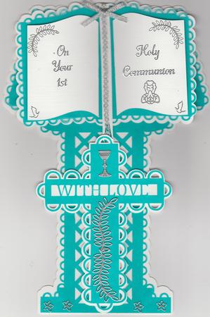 Church Lectern Card Design Space by Susan Cummings