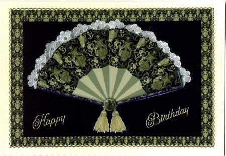 Elegant Fan by Susan Cummings