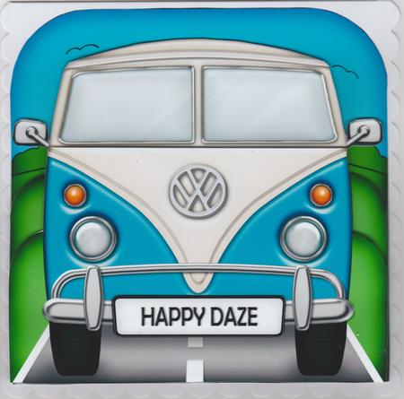 3D Camper Van Pop Out Card Kit by Susan Cummings