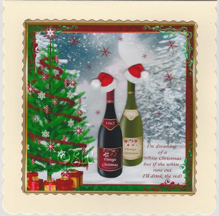 Im Dreaming of a White Christmas Topper by Susan Cummings