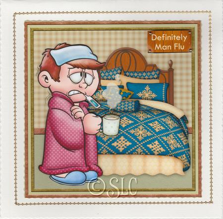 In Need of Pampering 8x8 Get Well Mini Kit by Susan Cummings