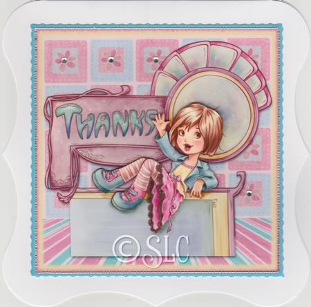 Thanks Quick Card by Susan Cummings