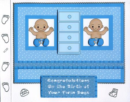 New Arrivals Twin Boys! by Susan Cummings