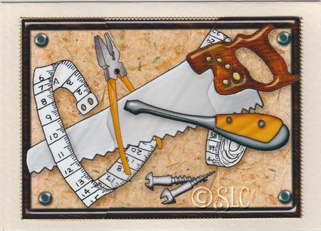Tools Wavey Edged Side Stacker by Susan Cummings