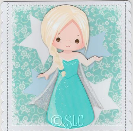 Ice Queen 1-8 8x8 by Susan Cummings