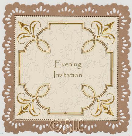 Deco Wedding Stationery Kit by Susan Cummings