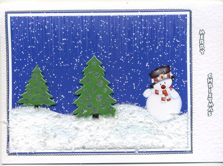 Snow Falling 3 by Susan Cummings