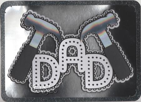 Dad Hammer Card by Susan Cummings