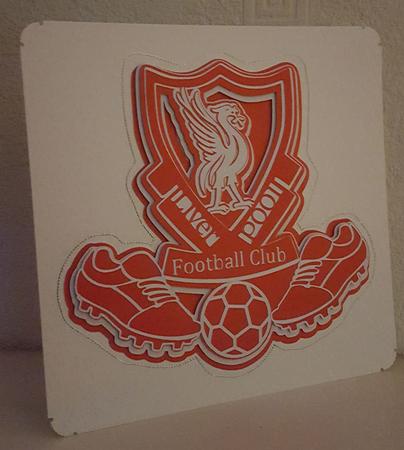 Football 8a Inspired Dad Card by Susan Cummings
