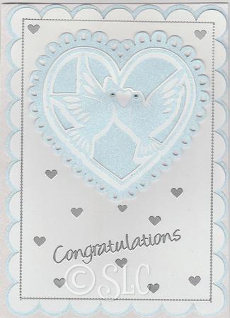 Doves Wedding Topper by Susan Cummings