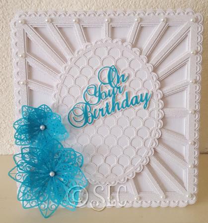 Birthday Burst Card Curio by Susan Cummings