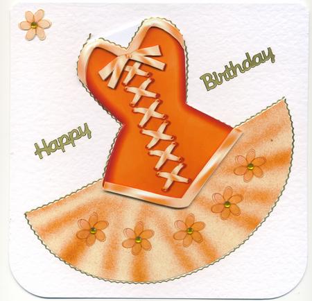 Tutu Flip-up Card 2 by Susan Cummings