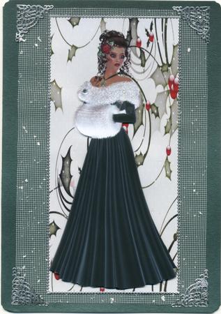 Christmas Holly Toppers by Susan Cummings