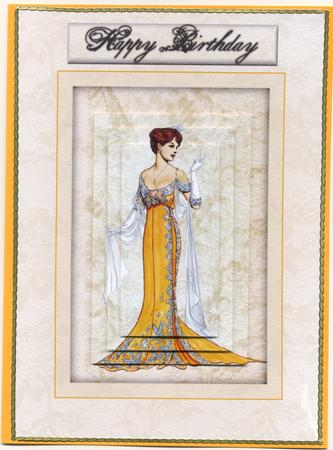 Art Deco Lady by Susan Cummings