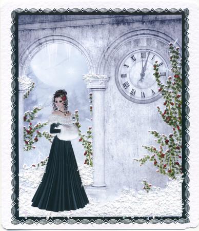 Meet Me at Midnight Large Topper by Susan Cummings