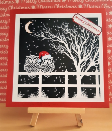 What a Hoot Owl (mrs) Card Topper & Bookmark by Susan Fossey