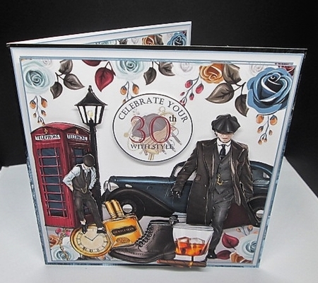Celebrate Your 30th With Style - Male Mini Page Kit  by Susan Garrett
